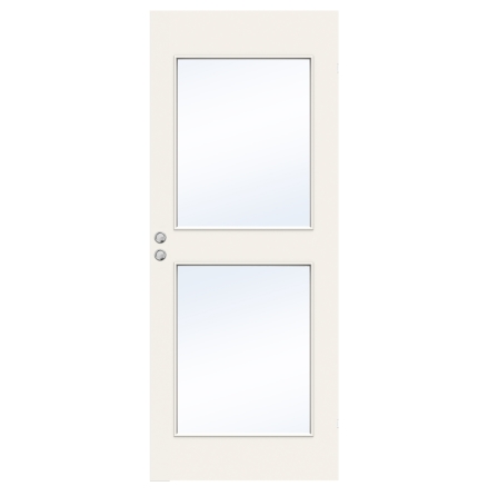 SKJUTDÖRR SWEDOOR EASY G03 LÄTTDÖRR KLARGLAS VIT INFÄLLD