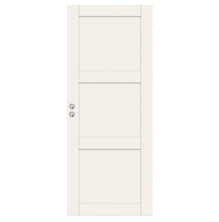 SKJUTDÖRR SWEDOOR UNIQUE 03L VIT INFÄLLD